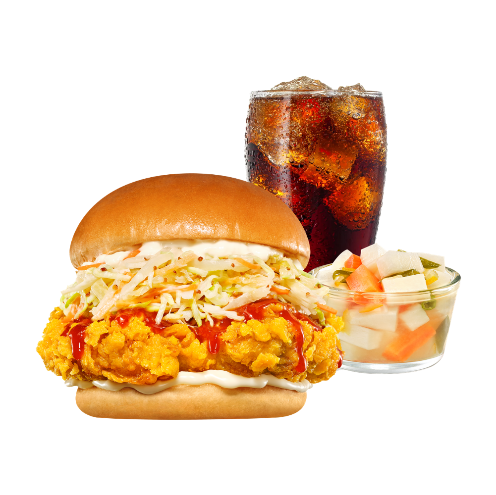 SLAM 치킨 버거 SET