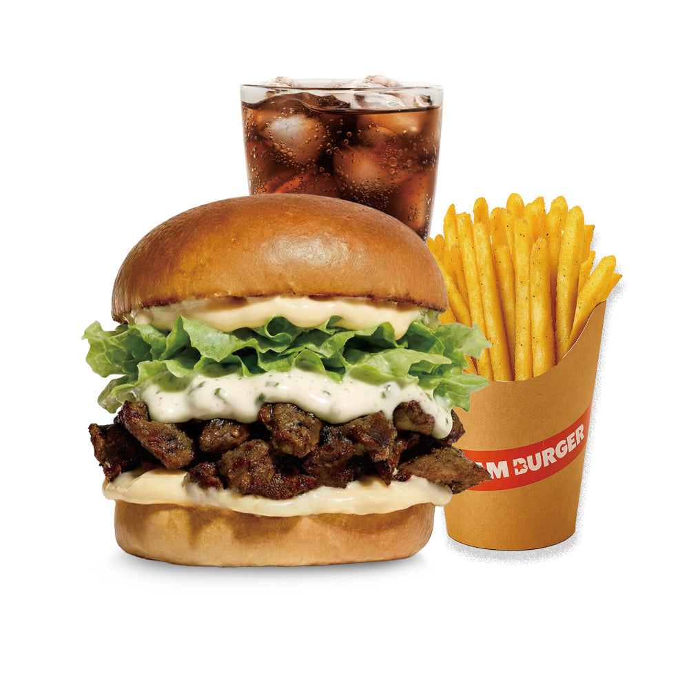 SLAM 로스트 갈비 버거 SET