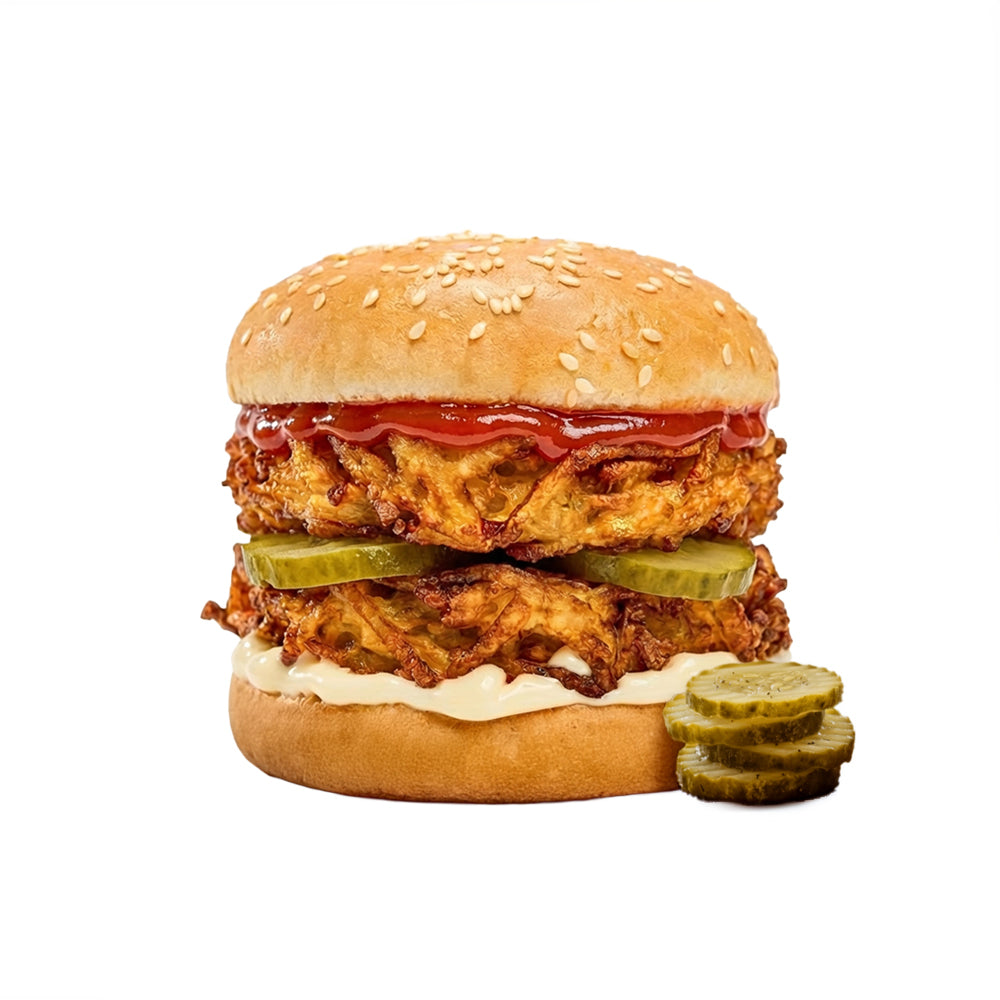 크리스피 피클 감자버거