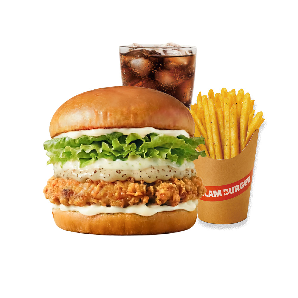 트러플 갈비 버거 SET