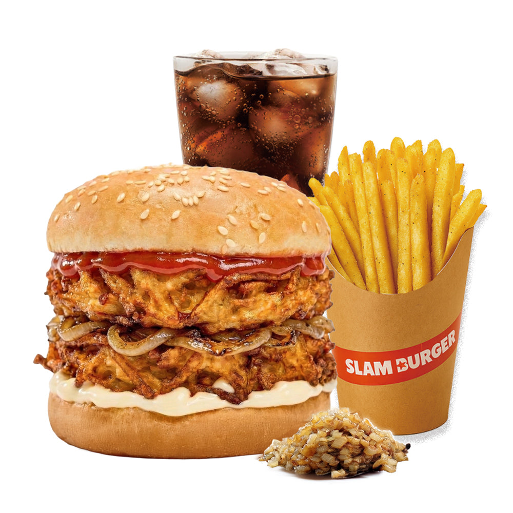 크리스피 어니언 감자버거 SET